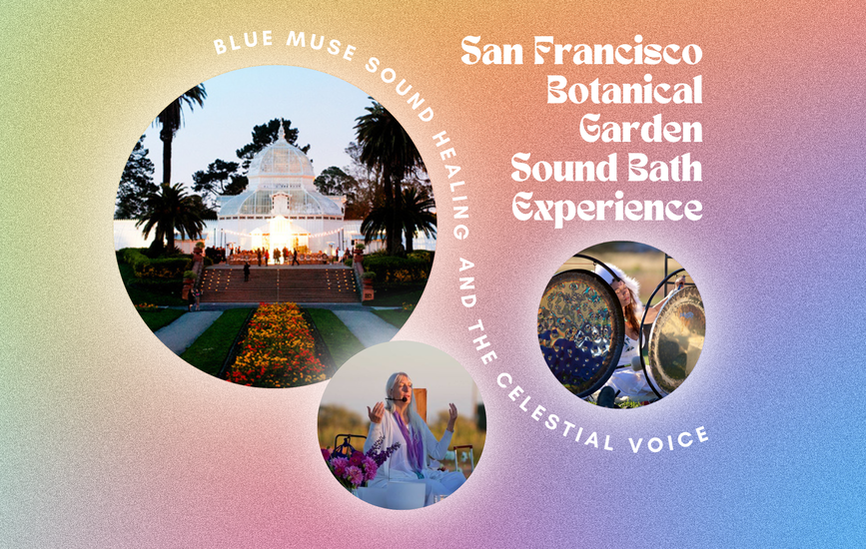 Sound Bath in San Francisco Botanical Garden, Golden Gate Park